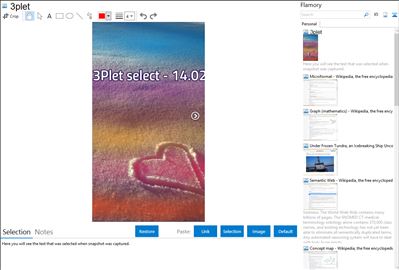 3plet - Flamory bookmarks and screenshots