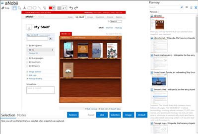 aNobii - Flamory bookmarks and screenshots