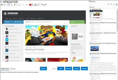 APKGATOR - Flamory bookmarks and screenshots