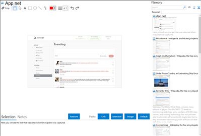 App.net - Flamory bookmarks and screenshots
