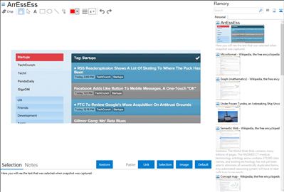 ArrEssEss - Flamory bookmarks and screenshots