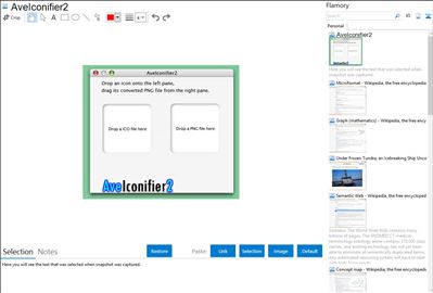 AveIconifier2 - Flamory bookmarks and screenshots