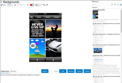 Backgrounds - Flamory bookmarks and screenshots