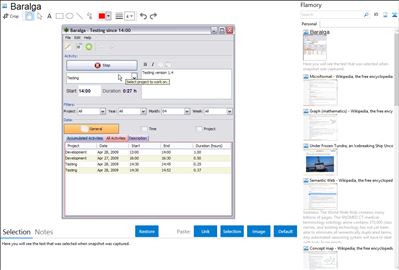 Baralga - Flamory bookmarks and screenshots