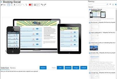 Booking Social - Flamory bookmarks and screenshots
