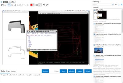 BRL-CAD - Flamory bookmarks and screenshots
