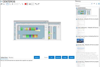 CENTEROS - Flamory bookmarks and screenshots