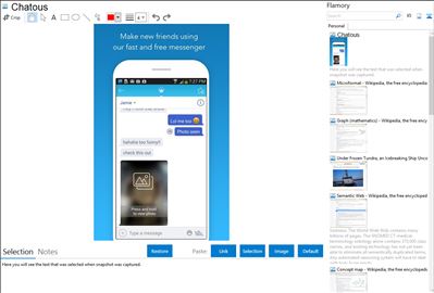 Chatous - Flamory bookmarks and screenshots