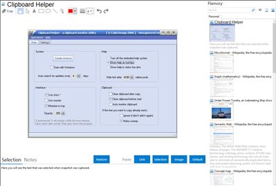 Clipboard Helper - Flamory bookmarks and screenshots