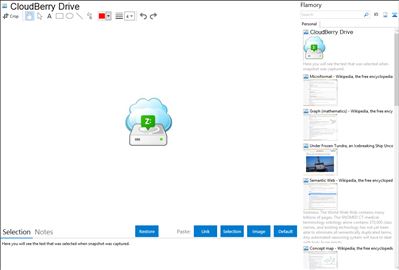 CloudBerry Drive - Flamory bookmarks and screenshots