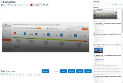 Codealike - Flamory bookmarks and screenshots