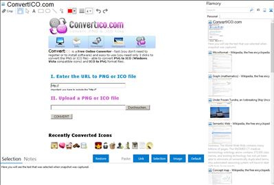 ConvertICO.com - Flamory bookmarks and screenshots
