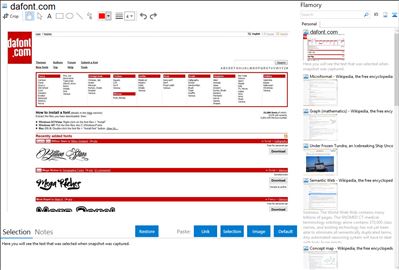 dafont.com - Flamory bookmarks and screenshots