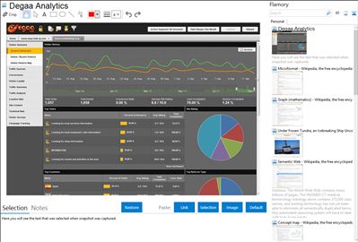 Degaa Analytics - Flamory bookmarks and screenshots