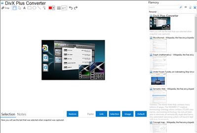 DivX Plus Converter - Flamory bookmarks and screenshots