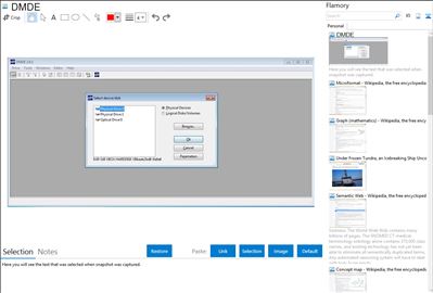 DMDE - Flamory bookmarks and screenshots