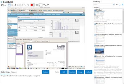Dolibarr - Flamory bookmarks and screenshots