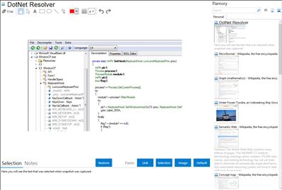 DotNet Resolver - Flamory bookmarks and screenshots