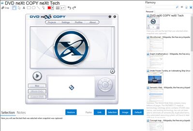 DVD neXt COPY neXt Tech - Flamory bookmarks and screenshots