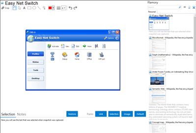 Easy Net Switch - Flamory bookmarks and screenshots