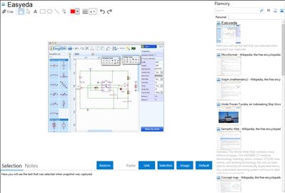 Easyeda - Flamory bookmarks and screenshots