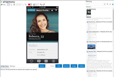 eHarmony - Flamory bookmarks and screenshots