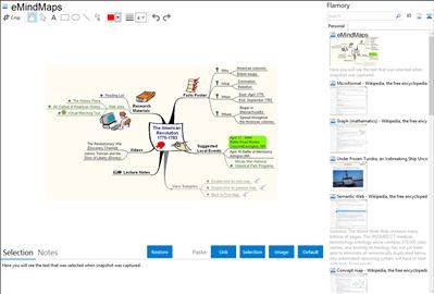 eMindMaps - Flamory bookmarks and screenshots