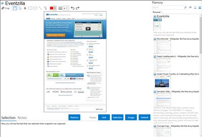 Eventzilla - Flamory bookmarks and screenshots