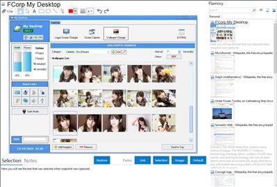 FCorp My Desktop - Flamory bookmarks and screenshots