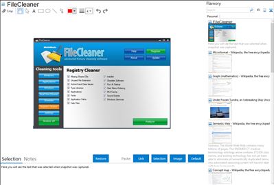 FileCleaner - Flamory bookmarks and screenshots