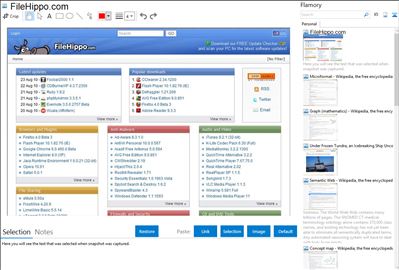 FileHippo.com - Flamory bookmarks and screenshots