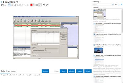 FileVerifier++ - Flamory bookmarks and screenshots