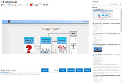 Fixoncloud - Flamory bookmarks and screenshots