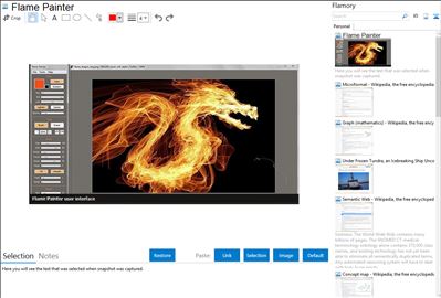 Flame Painter - Flamory bookmarks and screenshots