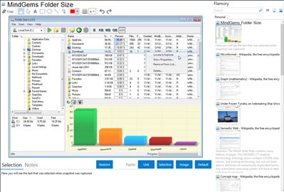 MindGems Folder Size - Flamory bookmarks and screenshots