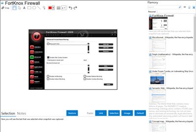 FortKnox Firewall - Flamory bookmarks and screenshots