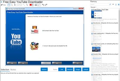 Free Easy YouTube Downloader - Flamory bookmarks and screenshots