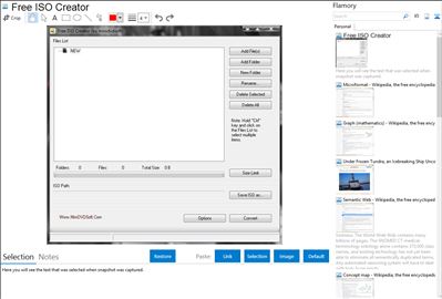 Free ISO Creator - Flamory bookmarks and screenshots
