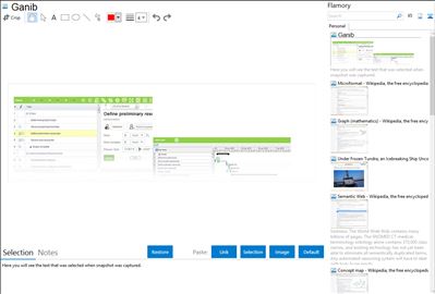Ganib - Flamory bookmarks and screenshots
