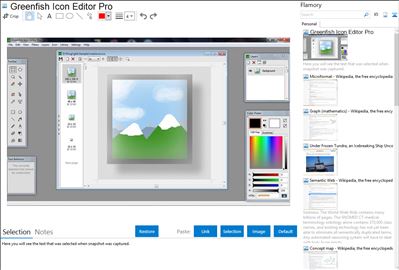 Greenfish Icon Editor Pro - Flamory bookmarks and screenshots