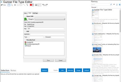 Gunner File Type Editor - Flamory bookmarks and screenshots