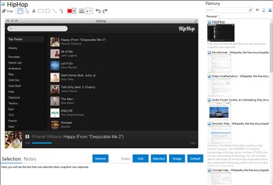 HipHop - Flamory bookmarks and screenshots