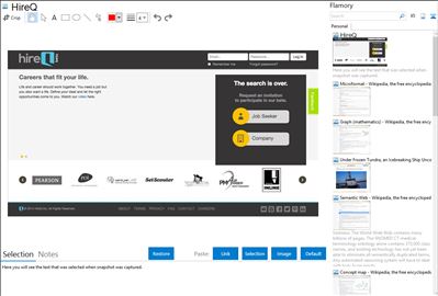 HireQ - Flamory bookmarks and screenshots