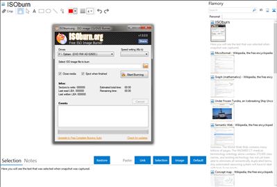 ISOburn - Flamory bookmarks and screenshots