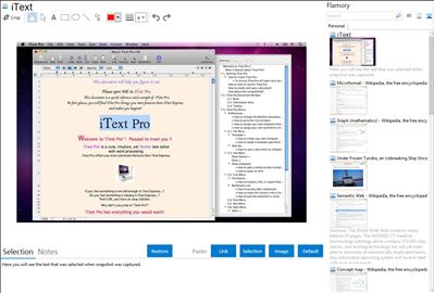 iText - Flamory bookmarks and screenshots