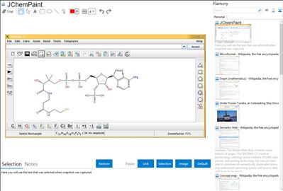 JChemPaint - Flamory bookmarks and screenshots