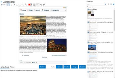 JoomBlog - Flamory bookmarks and screenshots