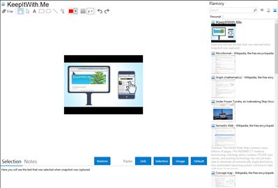 KeepItWith.Me - Flamory bookmarks and screenshots