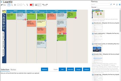 LeanKit - Flamory bookmarks and screenshots