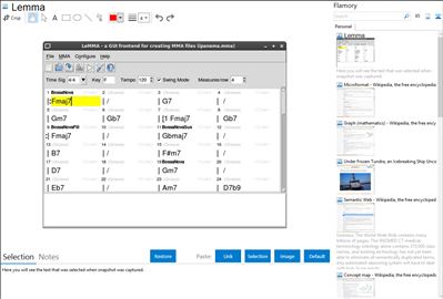 Lemma - Flamory bookmarks and screenshots